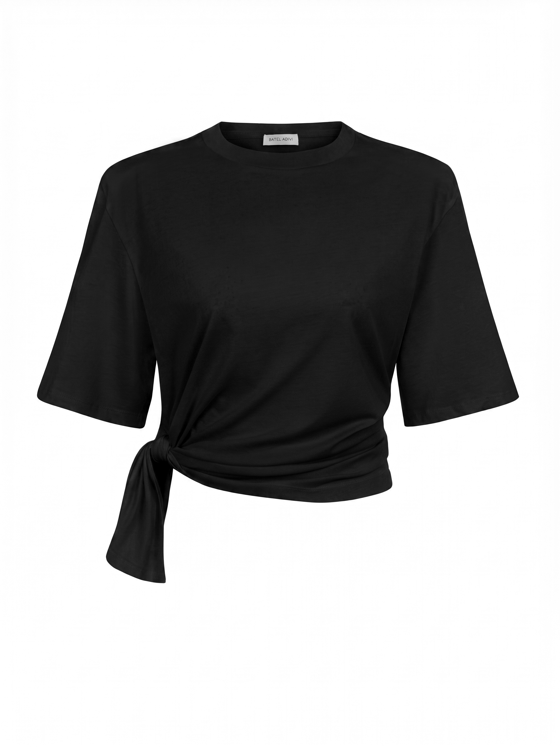Multiway Tie T-Shirt -Black