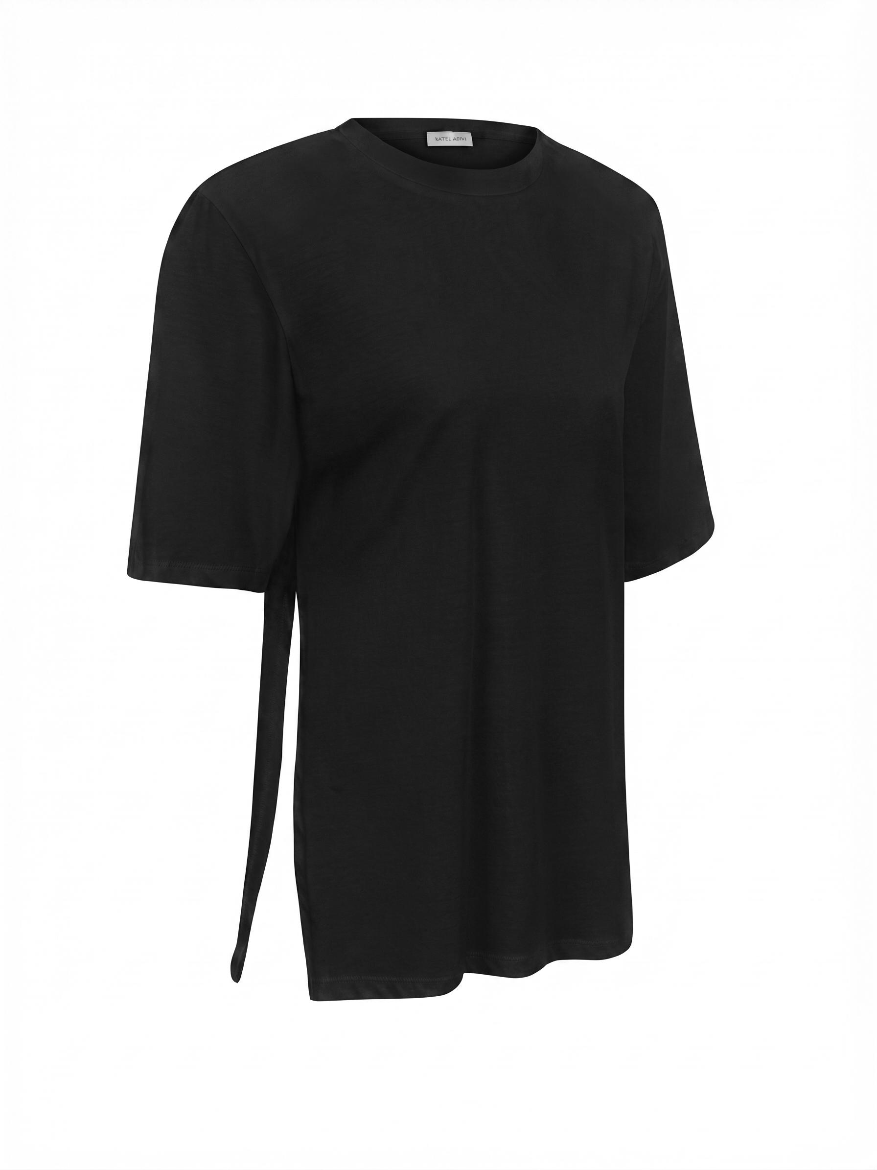 Multiway Tie T-Shirt -Black