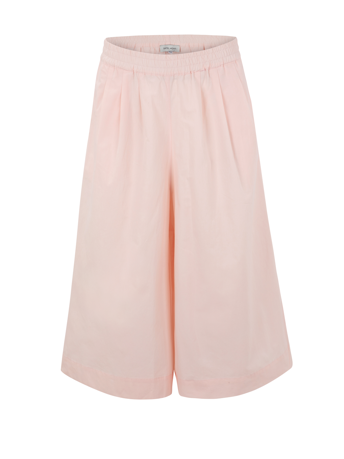 Wide Leg Bermuda Shorts-Pink