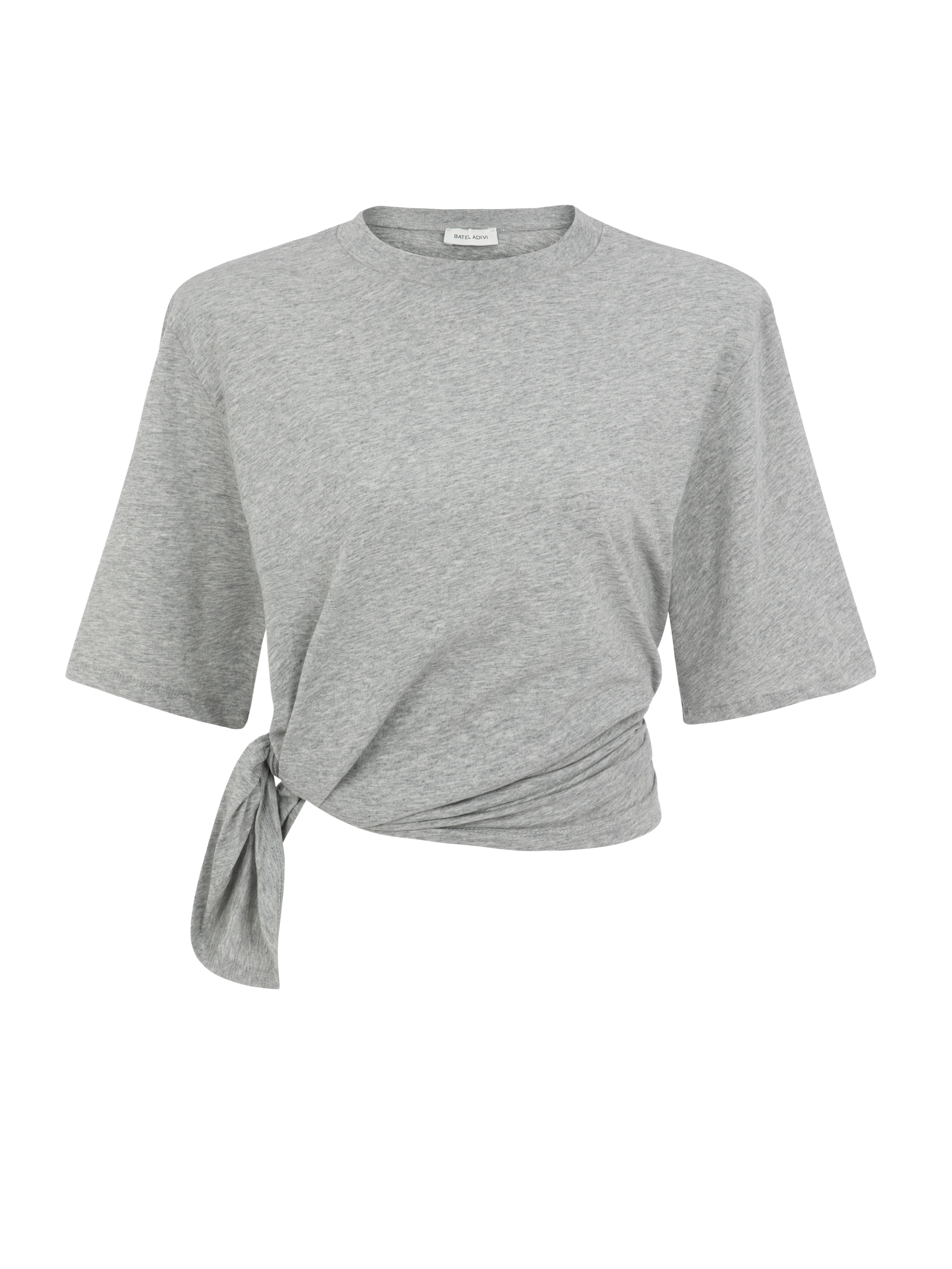 Multiway Tie T-Shirt - Gray