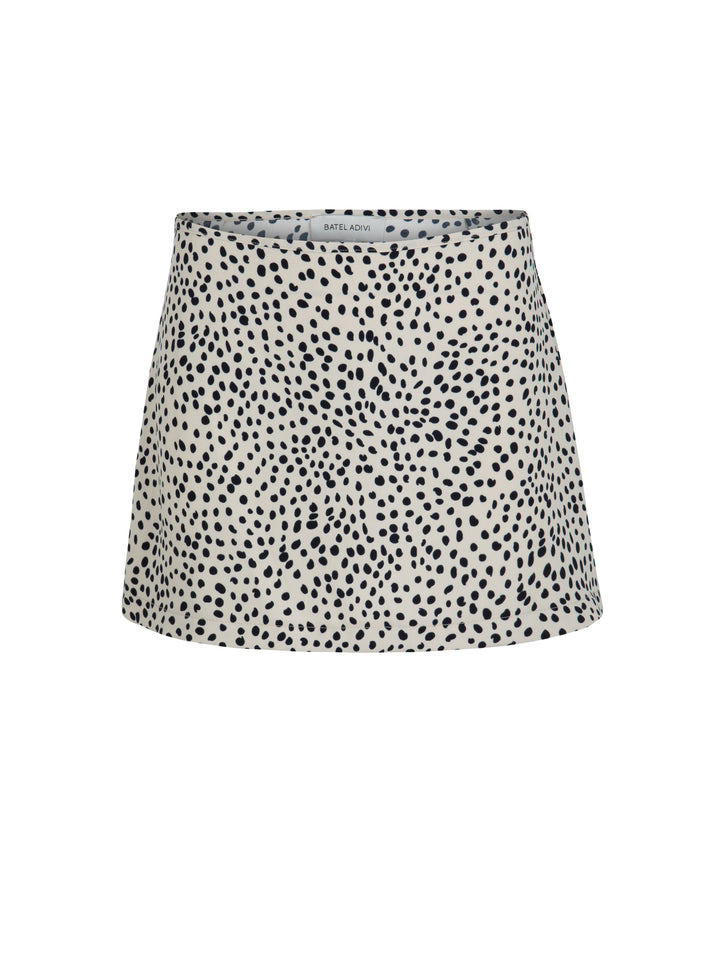 Printed Mini Skirt